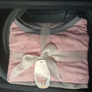 FRIENDS, pink, pajamas, L